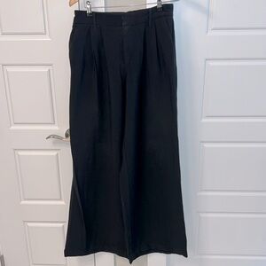 WORN ONCE high rise relaxed fit baggy full length pants A New Day